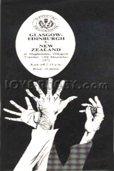 Glasgow & Edinburgh New Zealand 1972 memorabilia